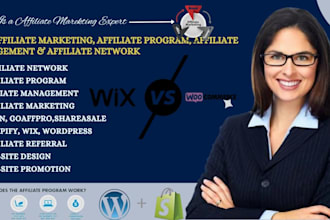 set up affiliate tracking referral website on shopify wordpress woocommerce