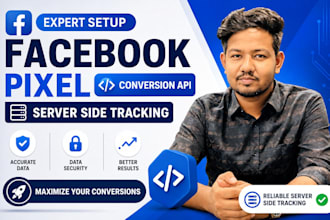 setup facebook ads conversion tracking, server side capi with stape and GTM
