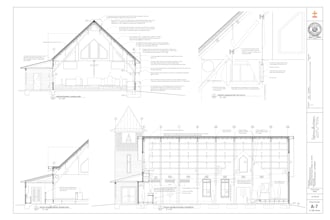 do UK building reg drawings, rear extension, loft conversion