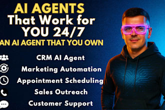 build custom ai agents for sales, marketing, and customer support