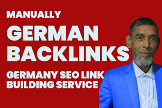manual premium german dofollow backlinks germany SEO link building service