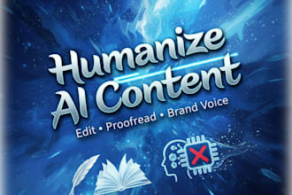 humanize, edit and brand voice polish your ai generated content