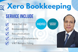 do bookkeeping and accounting using xero software