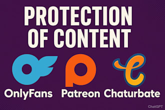 remove leaked onlyfans, patreon, chaturbate, fansly content under dmca