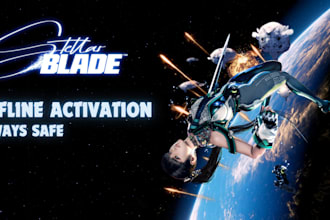 do an offline activation of stellar blade on PC