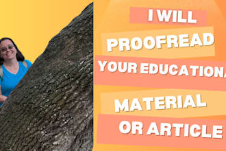 proofread your elementary education content
