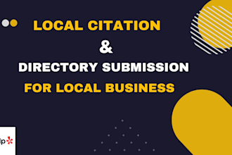 do manual directory submission with nap consistency