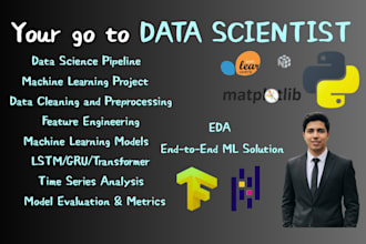 build full data science project with end to end data pipeline