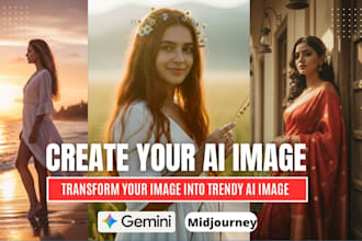 transform your photo into a realistic ai image using gemini midjourney