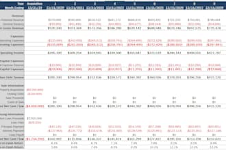 underwrite any real estate financial model and proforma