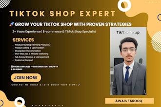 provide winning products and strategies for your tiktok shop