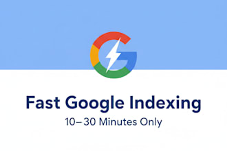 do fast google indexing in 10 to 30 minutes
