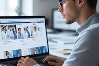 create doctor, medical, or clinic website