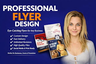 design professional business canva leaflets