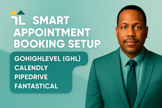 build smart appointment scheduling system in ghl calendly pipedrive fantastical