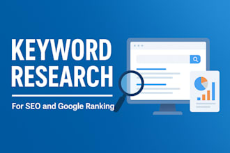 professional keyword research for SEO and google ranking