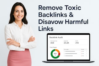 remove toxic backlinks and disavow harmful SEO links for google ranking