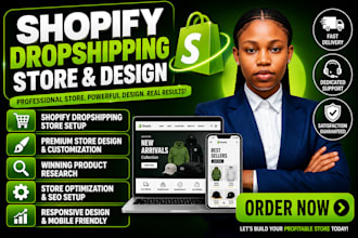 design and redesign shopify website and promotion
