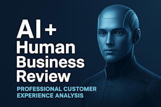 review and improve your restaurant or business using ai combined with human in