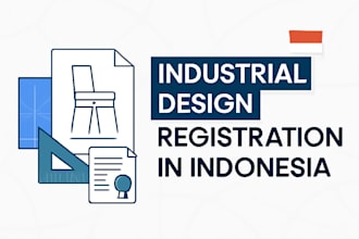 assist with industrial design registration in indonesia