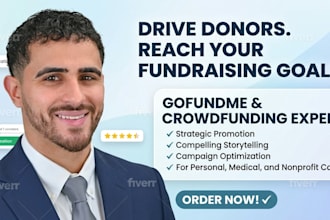 do gofundme promotion and crowdfunding campaign creation