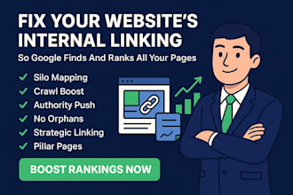fix internal linking and build silo structure for higher rankings