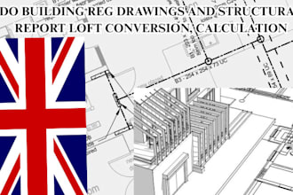 do building reg drawings and structural report loft conversion, calculation