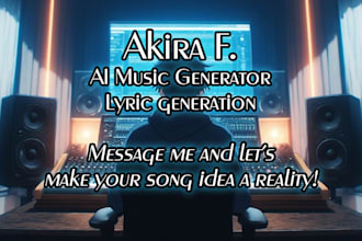 take your lyrics and generate an ai song