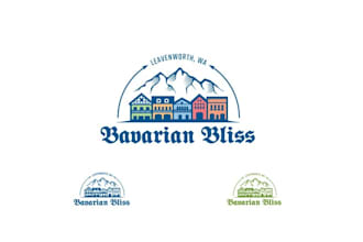 design vacation rental bavarian themed logo