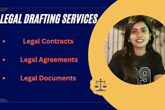 expertly draft contracts and agreements for you
