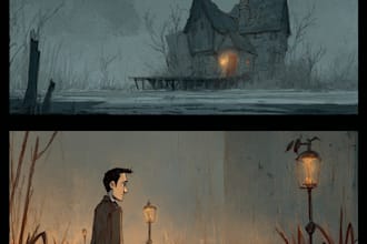 create concept art and illustration