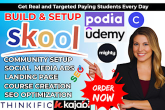 build and monetize skool, circle or mighty networks online course community