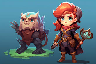 make a character for game for you