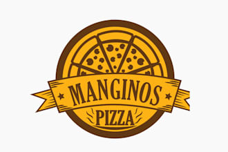 design wonderful high resolution logo for manginos pizza