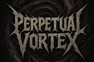 make a modern logo for your metal band in 24h