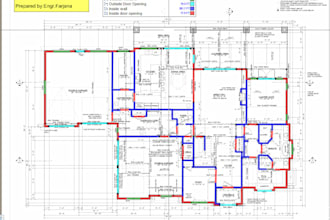 do drywall, painting, and flooring estimation for contractor