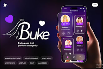 develop custom chat, dating, live streaming apps web mobile app