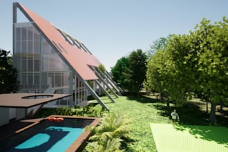 do realistic 3d architectural rendering