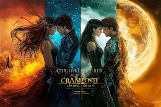 design fantasy, romance and sci fi book covers