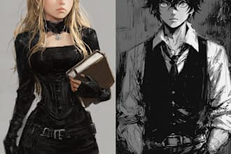 do an anime or comic character