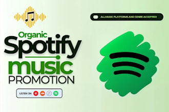 boosterize monthly listeners and promote your spotify and soundcloud music