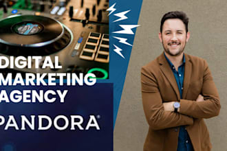 do digital marketing campaign to promote pandora music