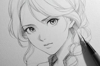 draw a manga character