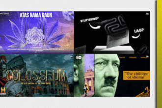 design unique youtube thumbnail