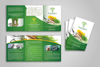 design bifold or trifold brochure within 24 hours