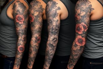 do sleeve tattoo design tattoo cover up custom tatoo design