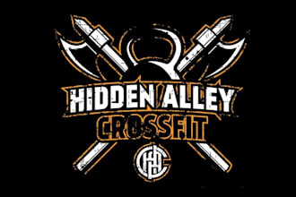 design high quality badass crossfit gym logo