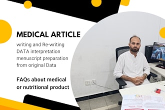 ai content fact checking, medical article writing and data interpretation