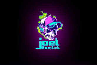 design a modern dj logo for your music brand or performance identity