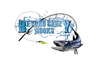design modern hunting and fishing logo